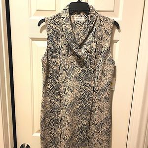 NWT CALVIN KLEIN COAT DRESS